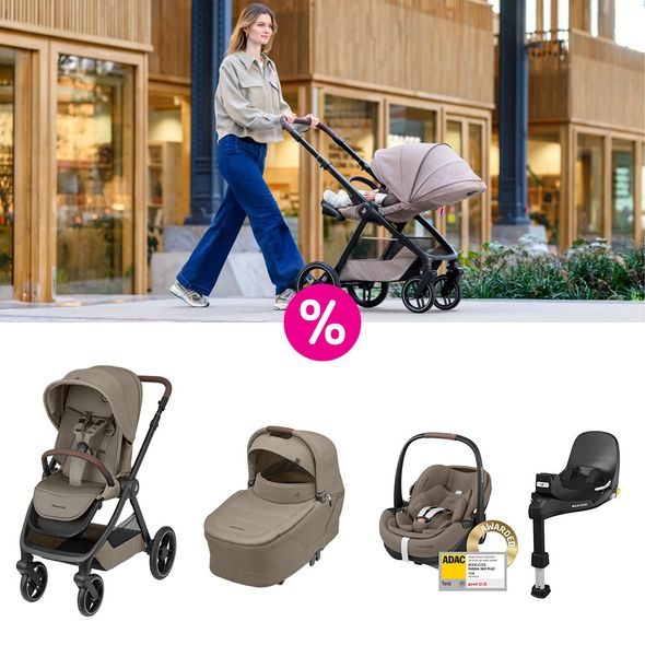 MAXI-COSI OXFORD PLUS KOČÁREK 2V1 + AUTOSEDAČKA MAXI-COSI PEBBLE 360 PRO 2 + ISOFIXOVÁ ZÁKLADNA - DVOJKOMBINACE - KOČÁRKY A PŘÍSLUŠENSTVÍ