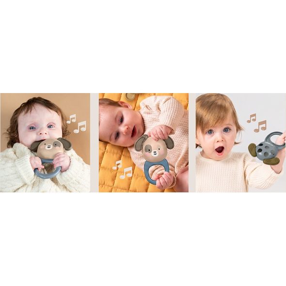 TAF TOYS CHRASTÍTKA SOUND DISCOVERY DUO BELL & CLAPPER - CHRASTÍTKA - PRO DĚTI