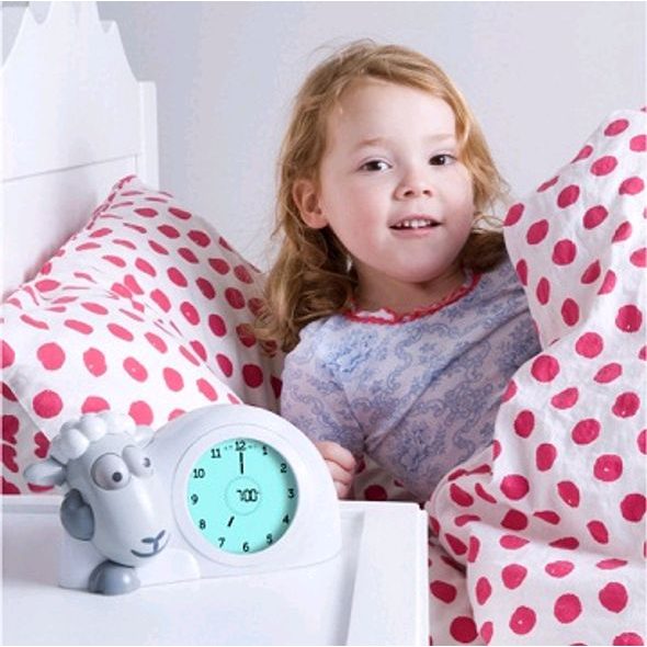 ZAZU OVEČKA SAM TRÉNINKOVÝ BUDÍK S NOČNÍM SVĚTLEM - TRÉNINKOVÉ BUDÍKY - SPINKÁNÍ