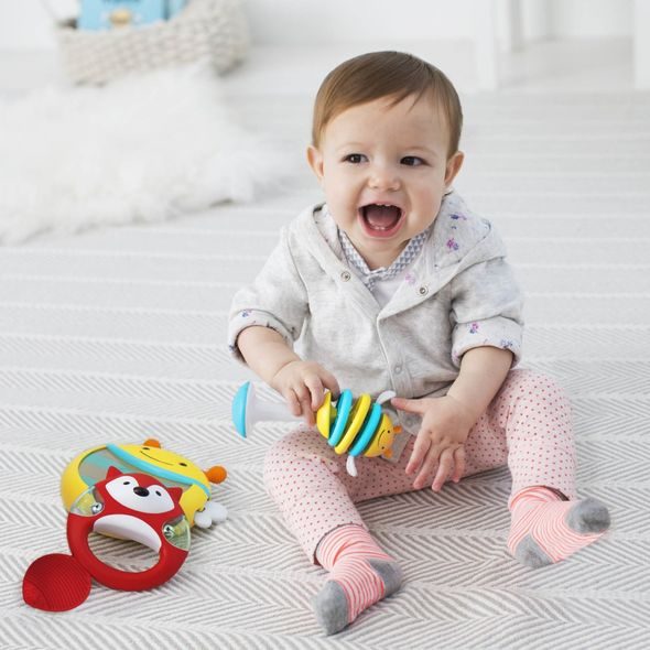 SKIP HOP HUDEBNÍ SET EXPLORE&MORE 3KS, 6M+ - HUDEBNÍ NÁSTROJE - PRO DĚTI