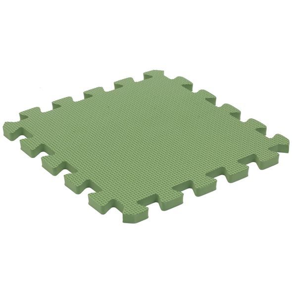 RIALTO BABY HRACÍ PODLOŽKA PUZZLE GREEN 90X90 CM - HRACÍ PODLOŽKY NA ZEM - SPINKÁNÍ