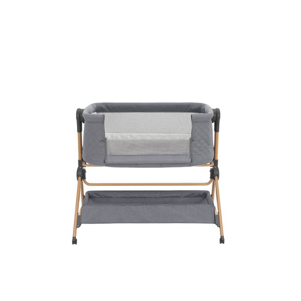 KIKKABOO POSTÝLKA A ŽIDLIČKA 2V1 SLEAT ME GREY - K RODIČOVSKÉ POSTELI - SPINKÁNÍ