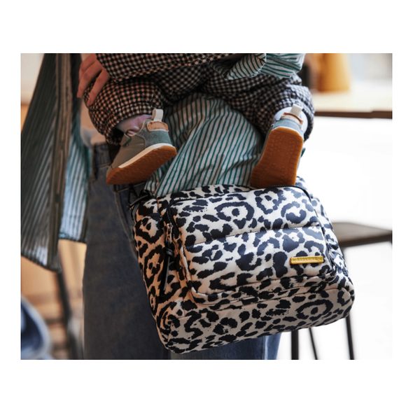 BABABING JOEY TAŠKA CROSS BODY / ORGANIZÉR, LEOPARD - ORGANIZÉRY A KOŠÍKY - KOČÁRKY A PŘÍSLUŠENSTVÍ