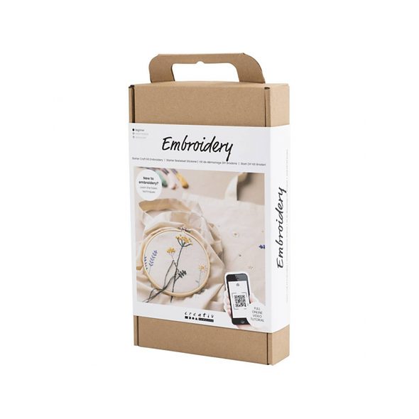 CREATIV COMPANY KREATIVNÍ SADA PRVNÍ VYŠÍVÁNÍ - VÝTVARNÉ POMŮCKY A HRAČKY - PRO DĚTI