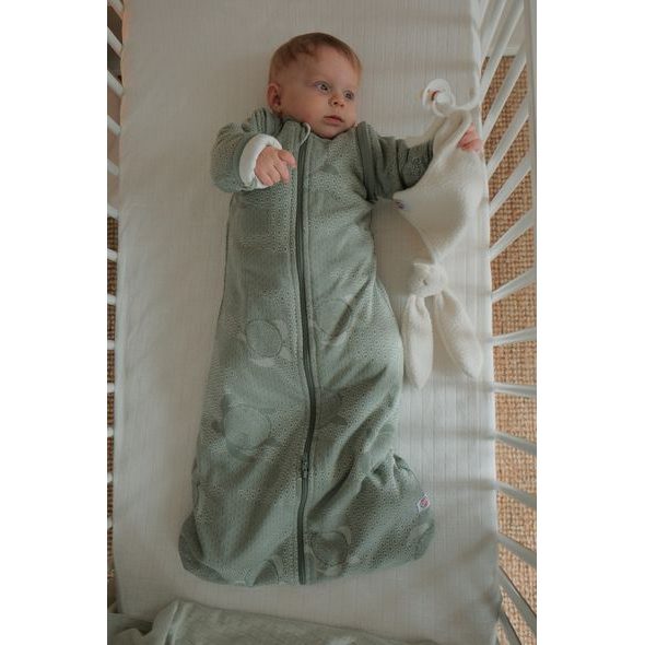 LODGER SPACÍ PYTEL S RUKÁVY MATCHA SILK VEL. 86/98 - SPACÍ PYTLE - SPINKÁNÍ