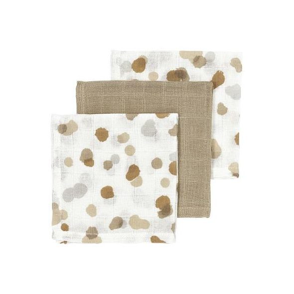 MEYCO MUŠELÍNOVÁ PLENA-ŽÍNKA 3-BALENÍ - STAINS SAND - LÁTKOVÉ PLENY ALL IN ONE - PŘEBALOVÁNÍ