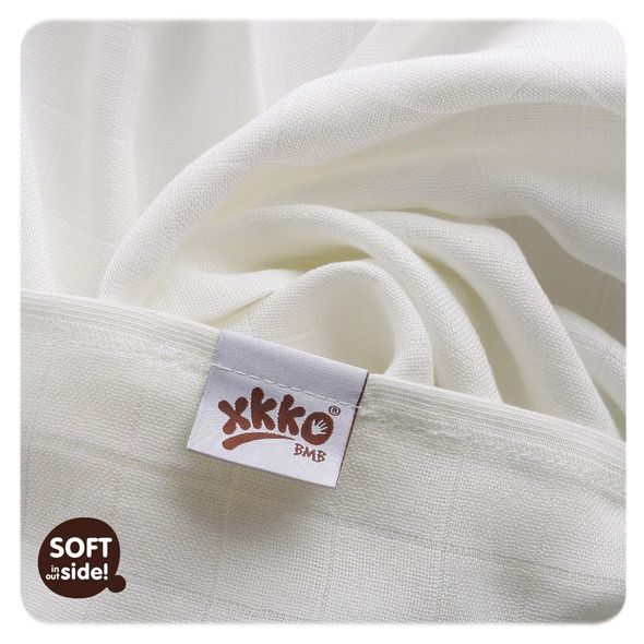 KIKKO BAMBUSOVÉ PLENY XKKO BMB 70X70 NATURAL 3KS - LÁTKOVÉ PLENY SKLÁDANÉ - PŘEBALOVÁNÍ