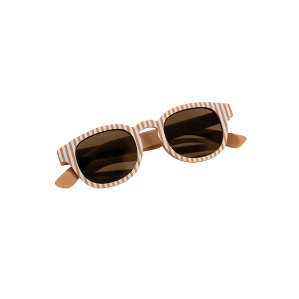 LITTLE DUTCH SLUNEČNÍ BRÝLE OCEAN BROWN STRIPES - SLUNEČNÍ BRÝLE - PRO DĚTI