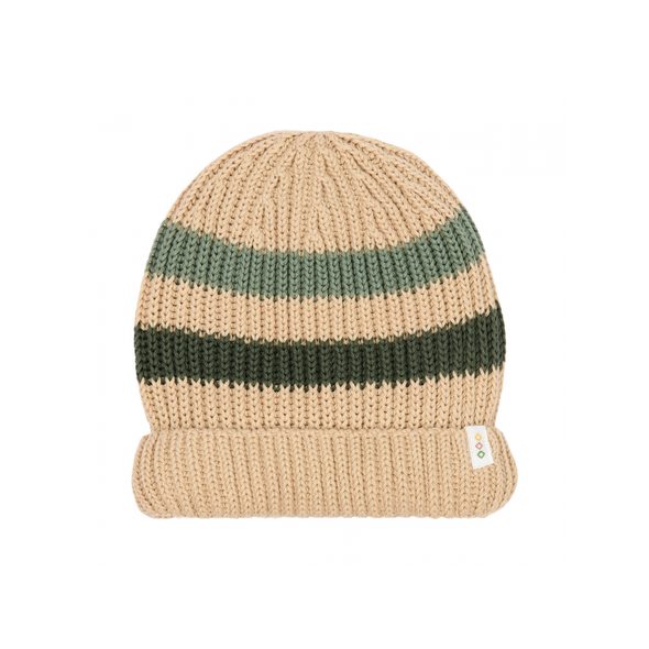 LITTLE DUTCH ČEPIČKA PLETENÁ WARM TAUPE VEL. 74-86 - ČEPIČKY A KLOBOUČKY - PRO DĚTI