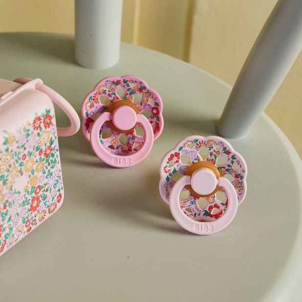 BIBS X LIBERTY BOHEME DUDLÍKY Z PŘÍRODNÍHO KAUČUKU 2KS - VELIKOST 2 - ŠIDÍTKA A DOPLŇKY - KRMENÍ