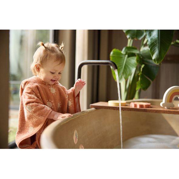 JOLLEIN OSUŠKA PONČO FROTÉ JACQUARD SUN - OSUŠKY A DĚTSKÉ ŽUPANY - KOUPÁNÍ A ZDRAVÍ