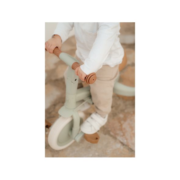 LITTLE DUTCH TŘÍKOLKA 4V1 GREEN - TŘÍKOLKY ŠLAPACÍ - NOŠENÍ & SPORT