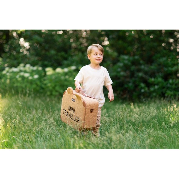 CHILDHOME DĚTSKÝ CESTOVNÍ KUFR TEDDY BEIGE - BATOHY A TAŠKY - PRO DĚTI