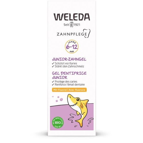 WELEDA JUNIOR ZUBNÍ GEL S FLUORIDEM - ZUBNÍ KARTÁČKY A PASTY - KOUPÁNÍ A ZDRAVÍ