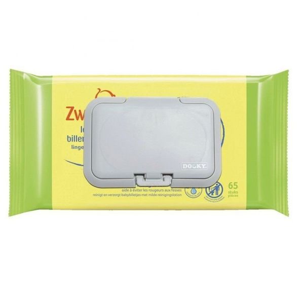 DOOKY UZÁVĚR NA VLHČENÉ UBROUSKY GREY CARD 1KS - POUZDRA NA UBROUSKY - PŘEBALOVÁNÍ