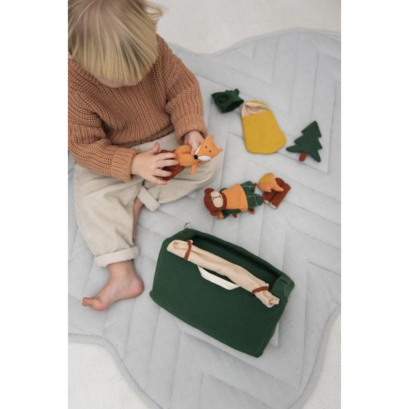 TRIXIE BABY LOUTKOVÝ SVĚT L CAMPING - LÁTKOVÉ LOUTKY - PRO DĚTI