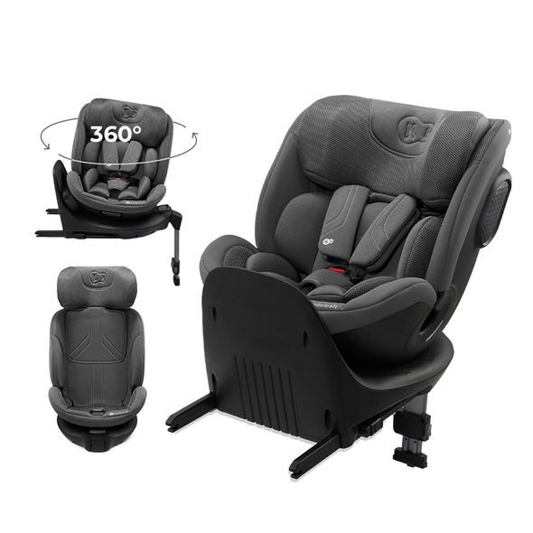 KINDERKRAFT AUTOSEDAČKA XRIDER 2 I-SIZE 40-150 CM BLACK - AUTOSEDAČKY 0-25KG - AUTOSEDAČKY A PŘÍSLUŠENSTVÍ