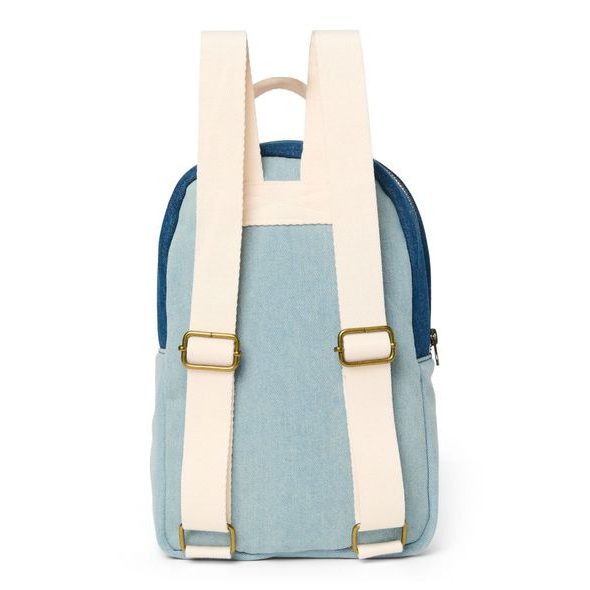 STUDIO NOOS PACKWORK MINI BACKPACK BATŮŽEK DENIM - ORGANIZÉRY A KOŠÍKY - KOČÁRKY A PŘÍSLUŠENSTVÍ