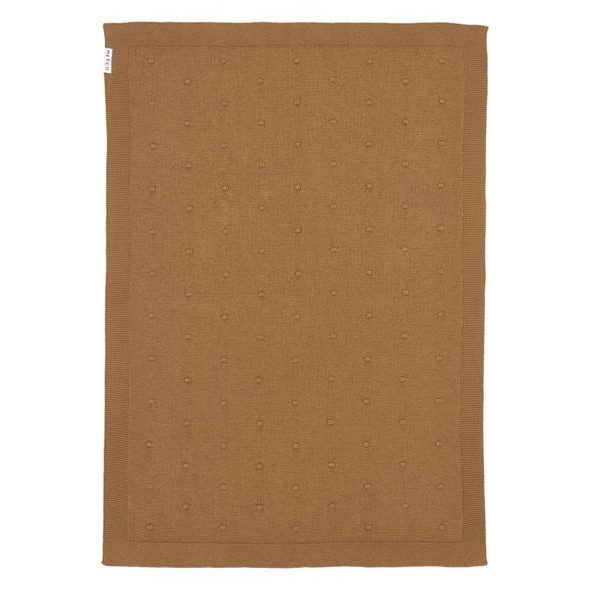 MEYCO DEKA MINI KNOTS - TOFFEE - DĚTSKÉ DEKY PRO MIMINKA - SPINKÁNÍ