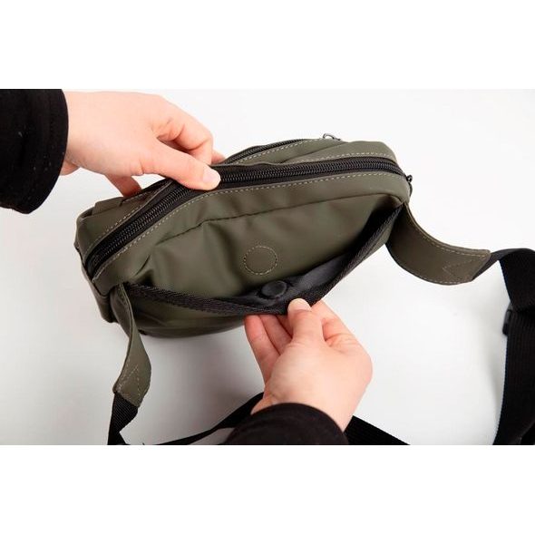 BABYDAN ON-THE-GO BAG PŘEBALOVACÍ CROSSBODY TAŠKA ARMY GREEN - PŘEBALOVACÍ TAŠKY - KOČÁRKY A PŘÍSLUŠENSTVÍ