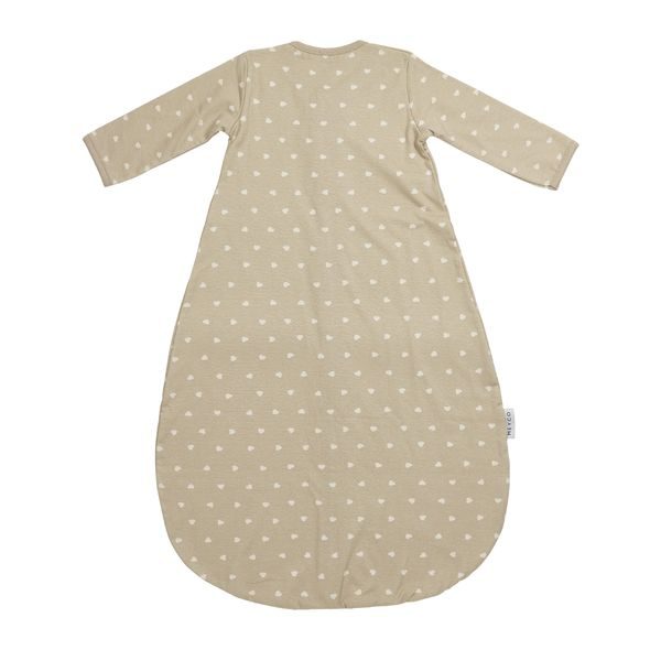 MEYCO SPACÍ VAK S RUKÁVY JERSEY 80CM SWEET HEART SAND/SOFT SAND - SPACÍ PYTLE - SPINKÁNÍ