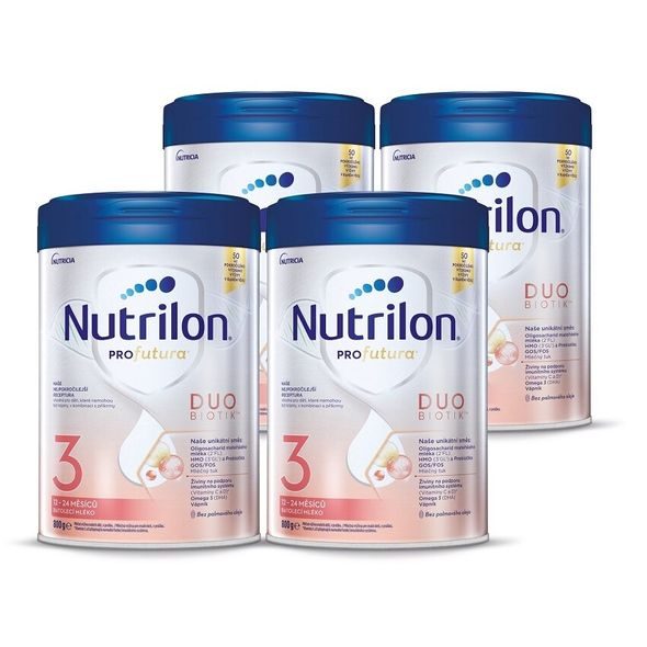 NUTRILON 3 PROFUTURA DUOBIOTIK 4X800G - KOJENECKÁ MLÉKA - KRMENÍ