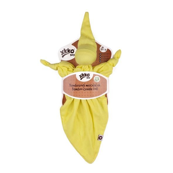KIKKO BAMBUSOVÝ MUCHLÁČEK XKKO BMB LEMON - USÍNÁČCI MAZLÍCÍ - PRO DĚTI