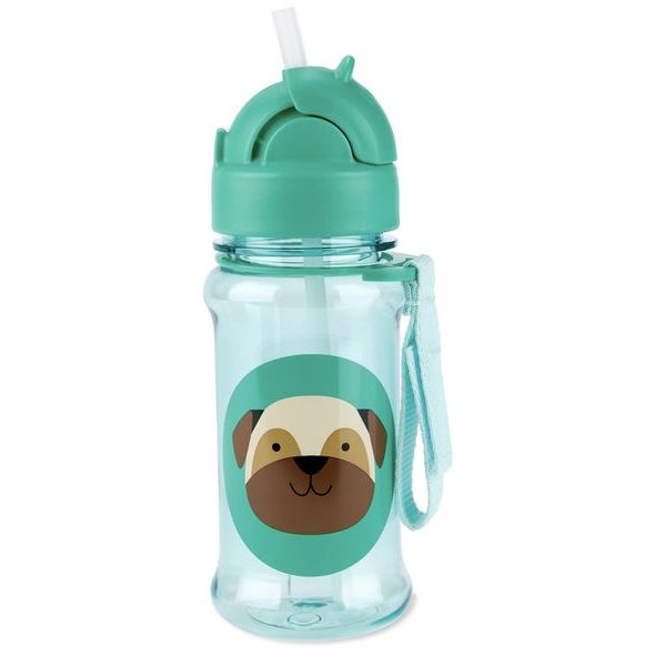 SKIP HOP ZOO TRITAN LÁHEV S BRČKEM 355ML CHOBOTNICE 12M+ - SPORTOVNÍ LAHVE - KRMENÍ