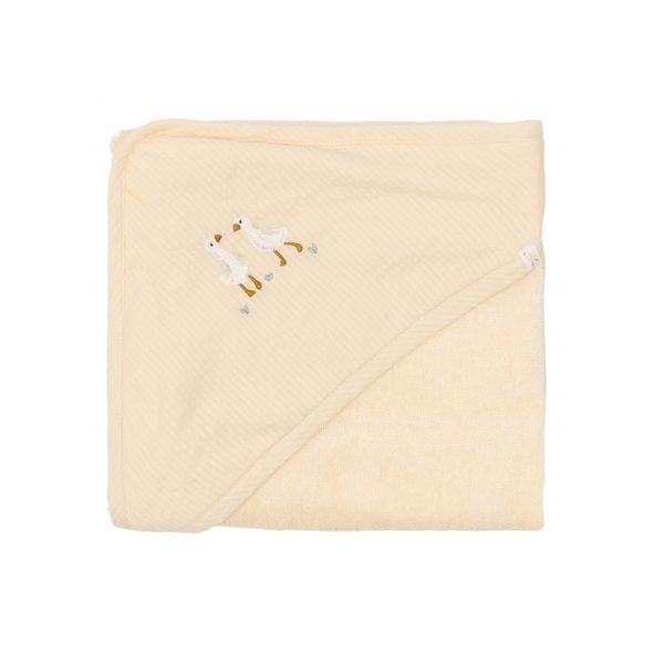 LITTLE DUTCH DÁRKOVÁ SADA S OSUŠKOU HUSA NEWBORN NATURALS - OSUŠKY A DĚTSKÉ ŽUPANY - KOUPÁNÍ A ZDRAVÍ