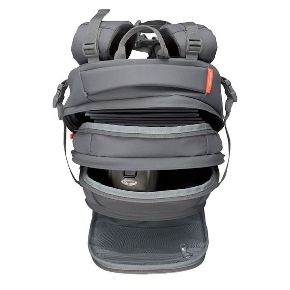 LÄSSIG ŠKOLNÍ BATOH ORIGIN BOLD ANTHRACITE GREY - BATOHY A TAŠKY - PRO DĚTI