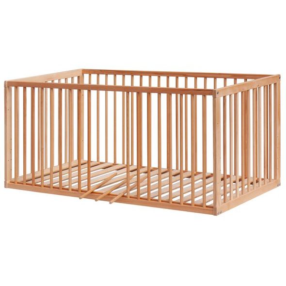 SCARLETT DĚTSKÁ POSTÝLKA SCARLETT KOMBI - PŘÍRODNÍ (BUK) - VYNDAVACÍ PŘÍČKY - 140 X 70 CM - DŘEVĚNÉ POSTÝLKY - SPINKÁNÍ