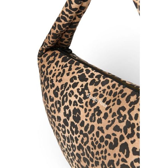 STUDIO NOOS COTTON CROSS BODY BAG BROWN LEOPARD - ORGANIZÉRY A KOŠÍKY - KOČÁRKY A PŘÍSLUŠENSTVÍ