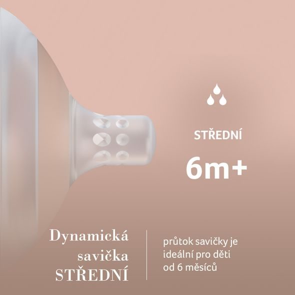 LOVI SAVIČKA DYNAMICKÁ MAMMAFEEL 6M+ 1KS STŘEDNÍ - SAVIČKY A PÍTKA - KRMENÍ