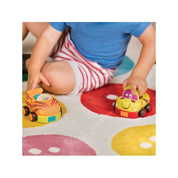 B-TOYS AUTÍČKA NA SETRVAČNÍK WHEEEE-LS! - AUTA - PRO DĚTI