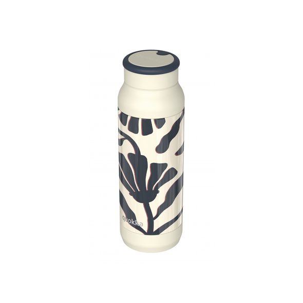 QUOKKA NEREZOVÁ TERMOLÁHEV PULSE ABSTRACT LEAVES 700 ML - SPORTOVNÍ LAHVE - KRMENÍ