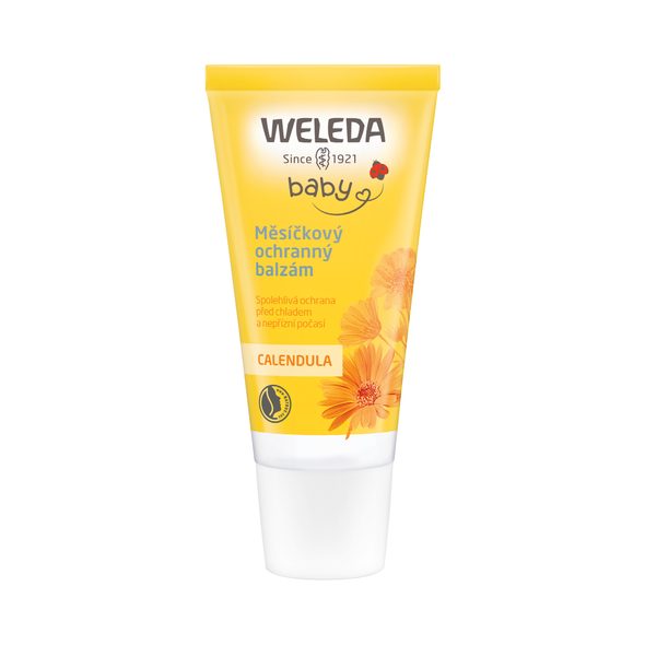 WELEDA MĚSÍČKOVÝ OCHRANNÝ BALZÁM 30ML - PÉČE O RTY A POKOŽKU - KOUPÁNÍ A ZDRAVÍ