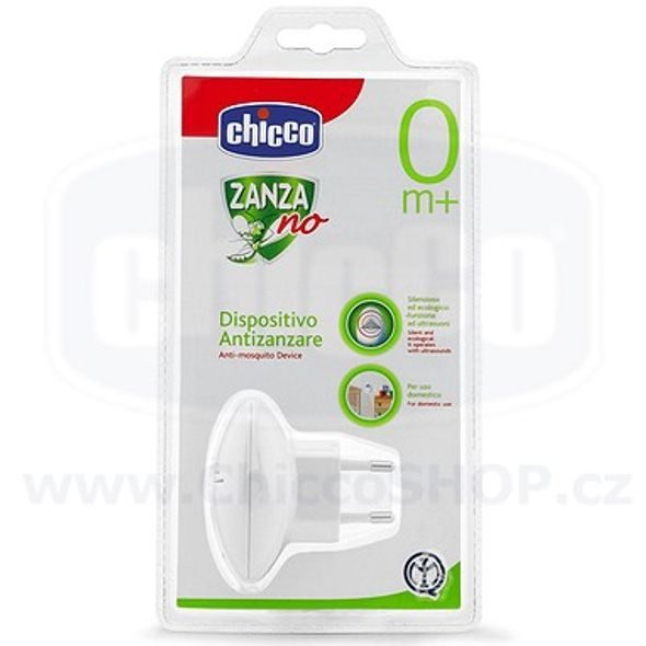 CHICCO ZANZA NO ULTRASOUND DO ZÁSUVKY - BEZPEČNOST DĚTÍ V DOMÁCNOSTI - KOUPÁNÍ A ZDRAVÍ