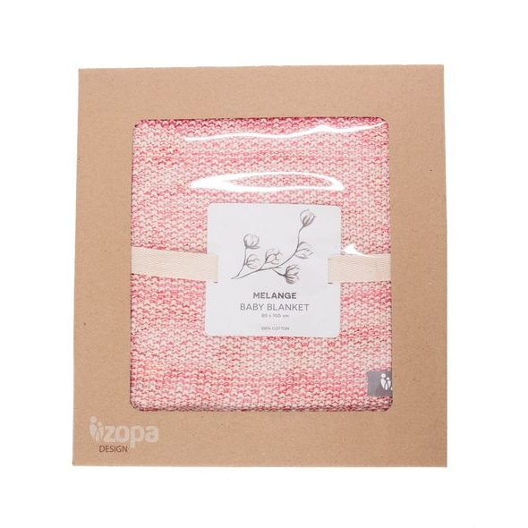 ZOPA DĚTSKÁ DEKA (100X80) MELANGE - DĚTSKÉ DEKY PRO MIMINKA - SPINKÁNÍ