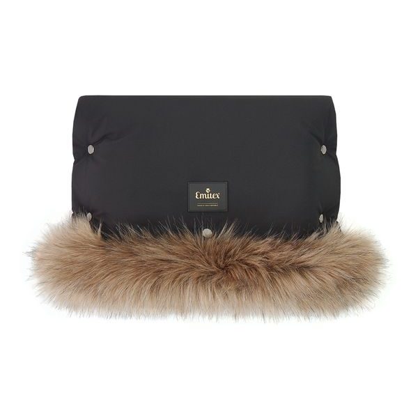 EMITEX RUKÁVNÍK LUXURY SOFT CHOCOLATE - RUKÁVNÍKY NA KOČÁREK - KOČÁRKY A PŘÍSLUŠENSTVÍ