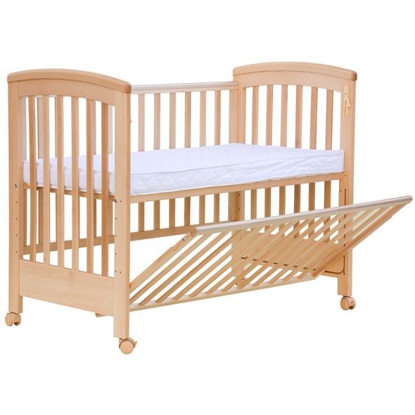 SCARLETT DĚTSKÁ POSTÝLKA K POSTELI RODIČŮ SCARLETT LAURA - PŘÍRODNÍ (BUK) - 120 X 60 CM - DŘEVĚNÉ POSTÝLKY - SPINKÁNÍ
