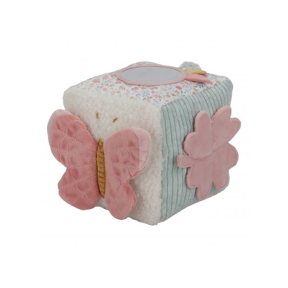 LITTLE DUTCH KOSTKA TEXTILNÍ S AKTIVITAMI KRÁLÍČEK MIFFY LUCKY BLOSSOM - MIFFY - PRO DĚTI