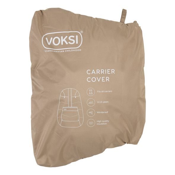 VOKSI VOKSI CARRIER COVER DARK SAND - DOPLŇKY K NOSÍTKŮM - NOŠENÍ & SPORT