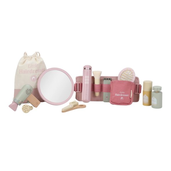 LITTLE DUTCH KADEŘNICKÁ SADA DŘEVĚNÁ - KVĚTINY A MOTÝLI - PRO DĚTI