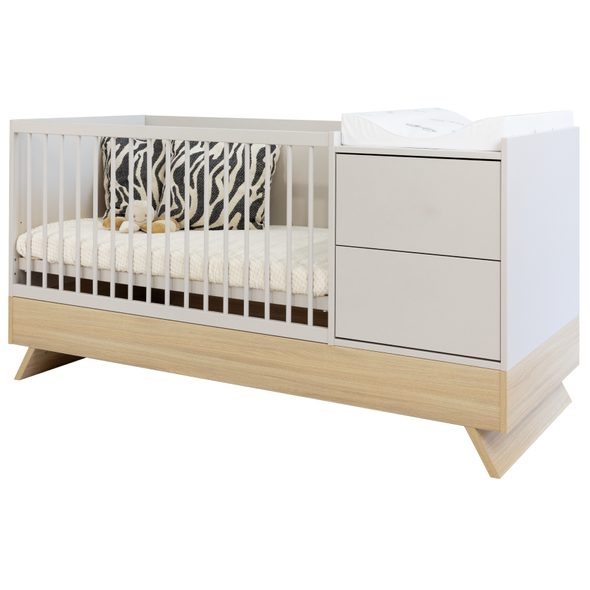 KOMBI POSTÝLKA FAKTUM SIENNA 3V1 CASHMERE 70X - DŘEVĚNÉ POSTÝLKY - SPINKÁNÍ