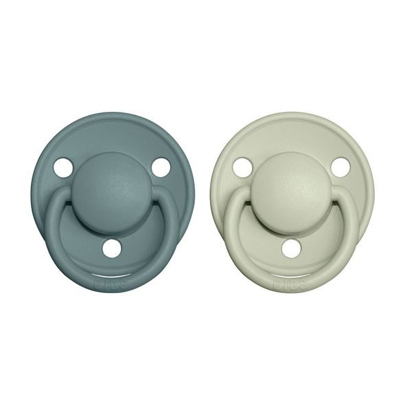 BIBS DE LUX DUDLÍKY Z PŘÍRODNÍHO KAUČUKU 2KS VEL.1 - ŠIDÍTKA A DOPLŇKY - KRMENÍ