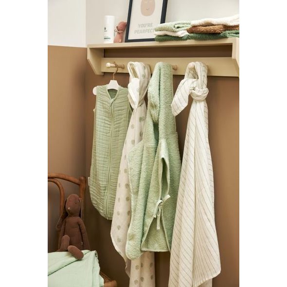 MEYCO MUŠELÍNOVÉ PLENY 2-BALENÍ DOT STRIPE SOFT GREEN - LÁTKOVÉ PLENY ALL IN ONE - PŘEBALOVÁNÍ