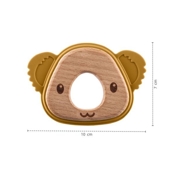 ZOPA SILIKONOVÉ DŘEVĚNÉ KOUSÁTKO KOALA - KOUSÁTKA - PRO DĚTI