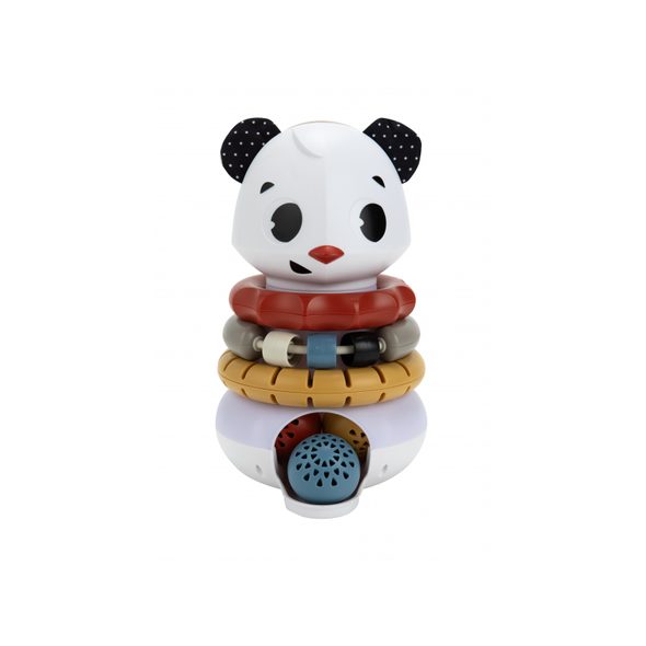 TINY LOVE HUDEBNÍ PYRAMIDA S KROUŽKY TINY ROCKERS PANDA - MOTORICKÉ A HUDEBNÍ - PRO DĚTI