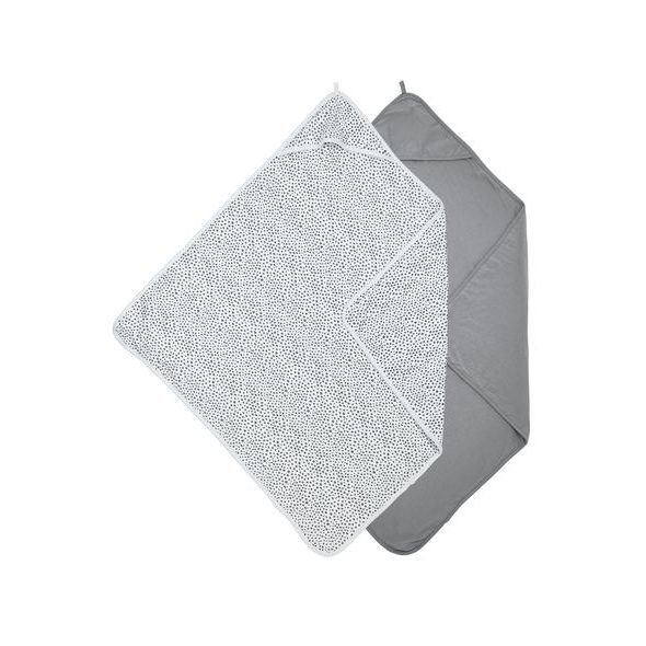 MEYCO OSUŠKA BASIC JERSEY 2 BALENÍ CHEETAH - GREY - OSUŠKY A DĚTSKÉ ŽUPANY - KOUPÁNÍ A ZDRAVÍ