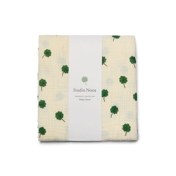 STUDIO NOOS ZAVINOVAČKA PRINT LARGE WHITE CLOVER - ZAVINOVAČKY - SPINKÁNÍ